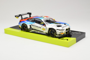BMW M4 GT3 #46 V. Rossi / M. Martin / R. Marciello Team WRT 24 Hours of Spa 2024 Minichamps 1:18 113242546 Metal - imagem 6 de 8