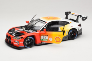 BMW M4 GT3 #72 D. Harper / M. Hesse / C. Weerts BMW M Team RMG 24 Hours of Nurburgring 2024 Minichamps 1:18 113242072 Metal - imagem 2 de 8
