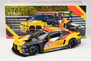 BMW M4 GT3 #72 D. Harper / M. Hesse / N. Verhagen BMW Junior Team 24 Hours of Nurburgring 2023 Minichamps 1:18 113232072 Meta - imagem 8 de 8
