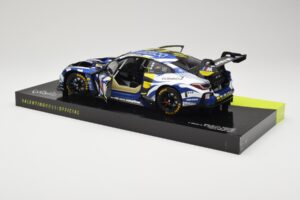 BMW M4 GT3 Team WRT #46 V. Rossi / A. Al-Harthy / M. Martin DNF 24 Hours of Le Mans 2024 Minichamps 1:18 113242446 Metal - imagem 5 de 8