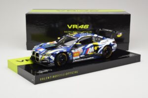 BMW M4 GT3 Team WRT #46 V. Rossi / A. Al-Harthy / M. Martin DNF 24 Hours of Le Mans 2024 Minichamps 1:18 113242446 Metal - imagem 8 de 8