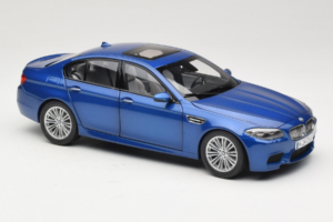 BMW M5 F10 Monte Carlo Blue Paragon 1:18 80432186352 Metal - imagem 6 de 8
