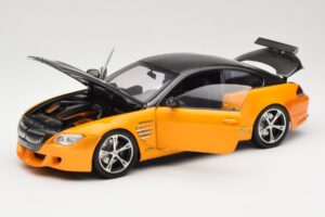 BMW M6 E63 AC Schnitzer Tension Yellow & Black Norev 1:18 183550 Metal - imagem 2 de 8