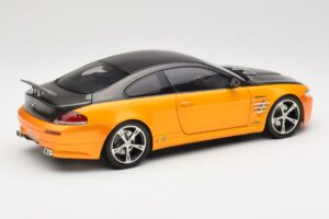BMW M6 E63 AC Schnitzer Tension Yellow & Black Norev 1:18 183550 Metal - imagem 3 de 8