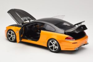 BMW M6 E63 AC Schnitzer Tension Yellow & Black Norev 1:18 183550 Metal - imagem 5 de 8