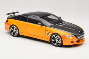 BMW M6 E63 AC Schnitzer Tension Yellow & Black Norev 1:18 183550 Metal - imagem 6 de 8