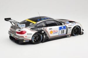 BMW M6 GT3 F13 #18 Schubert Motorsport A. Farfus / J. Krohn 24h Nurburgring 2016 Minichamps 1:18 155162618 Metal - imagem 2 de 6