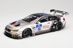 BMW M6 GT3 F13 #18 Schubert Motorsport A. Farfus / J. Krohn 24h Nurburgring 2016 Minichamps 1:18 155162618 Metal