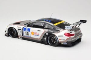BMW M6 GT3 F13 #18 Schubert Motorsport A. Farfus / J. Krohn 24h Nurburgring 2016 Minichamps 1:18 155162618 Metal - imagem 5 de 6
