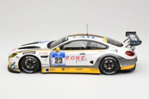 BMW M6 GT3 F13 #23 Rowe Racing A. Sims / P. Eng 24h Nurburgring 2016 Minichamps 1:18 155162623 Metal - imagem 3 de 6