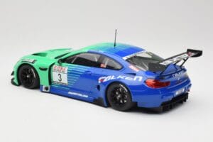 BMW M6 GT3 F13 #3 Falken Motorsports P. Düsseldorf / J. Müller VLN Winner Heat 4 2017 Minichamps 1:18 153172693 Metal - imagem 5 de 6
