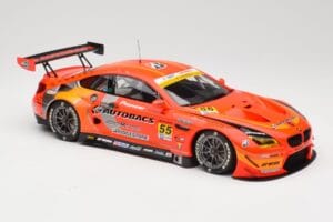 BMW M6 GT3 F13 #55 Autobacs Racing Team R. Takagi / K. Kobayashi Super GT Series 2016 Minichamps 1:18 155162655 Metal - imagem 4 de 6