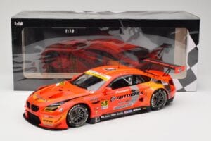 BMW M6 GT3 F13 #55 Autobacs Racing Team R. Takagi / K. Kobayashi Super GT Series 2016 Minichamps 1:18 155162655 Metal - imagem 6 de 6