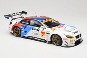 BMW M6 GT3 F13 #7 BMW Team Studie AG J. Muller / S. Ara Super GT Series 2016 Minichamps 1:18 155162607 Metal - imagem 4 de 6