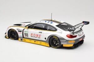 BMW M6 GT3 F13 #98 Rowe Racing T. Blomqvist / N. Catsburg 24 Hours of Spa 2017 Minichamps 1:18 155172688 Metal - imagem 5 de 6