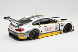 BMW M6 GT3 F13 #99 Rowe Racing P. Eng / M. Martin 24 Hours of Spa 2017 Minichamps 1:18 155172689 Metal - imagem 2 de 6