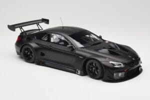 BMW M6 GT3 F13 Plain Body Version Matte Black Minichamps 1:18 155162610 Metal - imagem 4 de 6