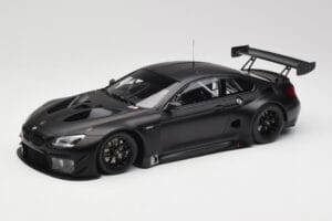 BMW M6 GT3 F13 Plain Body Version Matte Black Minichamps 1:18 155162610 Metal