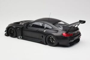 BMW M6 GT3 F13 Plain Body Version Matte Black Minichamps 1:18 155162610 Metal - imagem 5 de 6