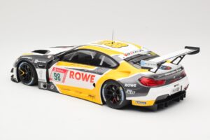 BMW M6 GT3 Rowe Racing #98 M. Wittmann / T. Blomqvist / P. Eng 4th Place 24 Hours Nurburgring 2020 Minichamps 1:18 155202698  - imagem 5 de 6