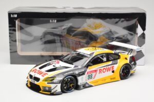 BMW M6 GT3 Rowe Racing #98 M. Wittmann / T. Blomqvist / P. Eng 4th Place 24 Hours Nurburgring 2020 Minichamps 1:18 155202698  - imagem 6 de 6
