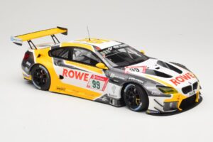 BMW M6 GT3 Rowe Racing #99 A. Sims / N. Catsburg / N. Yelloly Winners 24 Hours Nurburgring 2020 Minichamps 1:18 155202699 Met - imagem 4 de 6