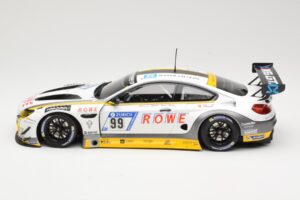 BMW M6 GT3 Rowe Racing #99 M. Basseng / M. Martin 24 Hours Nurburgring 2017 Minichamps 1:18 155172699 Metal - imagem 3 de 6