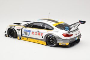 BMW M6 GT3 Rowe Racing #99 M. Basseng / M. Martin 24 Hours Nurburgring 2017 Minichamps 1:18 155172699 Metal - imagem 5 de 6