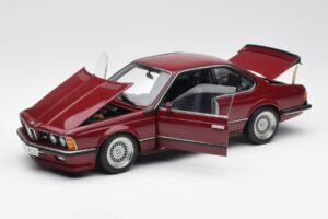 BMW M635 CSi E24 Karmin Vermelho AUTOart 1:18 70528 Metal - imagem 2 de 8