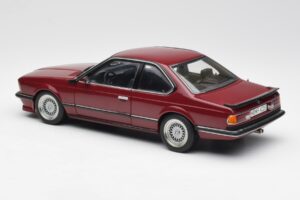 BMW M635 CSi E24 Karmin Vermelho AUTOart 1:18 70528 Metal - imagem 7 de 8
