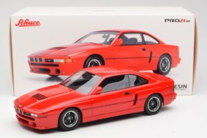 BMW M8 E31 Prototype Vermelho Schuco 1:18 450020900 Metal - imagem 6 de 6