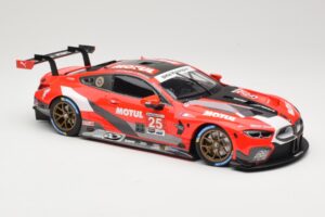 BMW M8 GTE RLL Racing #25 C. De Phillippi / B. Spengler Class Winners IMSA GP Road Atlanta 2020 Minichamps 1:18 155202995 Met - imagem 4 de 6