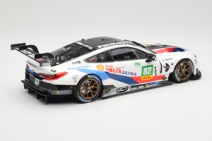 BMW M8 GTE Team Mtek #82 T. Blomqvist / A. Felix da Costa 6 Hours of Fuji 2018 Minichamps 1:18 155182982 Metal - imagem 2 de 6