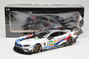 BMW M8 GTE Team Mtek #82 T. Blomqvist / A. Felix da Costa 6 Hours of Fuji 2018 Minichamps 1:18 155182982 Metal - imagem 6 de 6