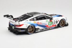 BMW M8 GTE #81 Team MTEK M. Tomczyk / N. Catsburg / N. Yelloly 24 Hours of Le Mans 2018 Minichamps 1:18 155182981 Metal - imagem 2 de 6