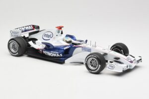 BMW Sauber F1.07 #9 N. Heidfeld Launch Version 2007 Minichamps 1:18 80430426994 Metal - imagem 4 de 7