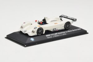 BMW V12 LMR LMP1 #42 Beck's T. Kristensen / J. Lehto / J. Müller 24 Hours of Le Mans 1999 Minichamps 1:43 80429418139 Metal - imagem 2 de 4