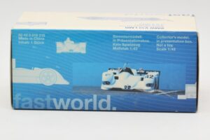 BMW V12 LMR LMP1 #42 Beck's T. Kristensen / J. Lehto / J. Müller 24 Hours of Le Mans 1999 Minichamps 1:43 80429418139 Metal - imagem 4 de 4