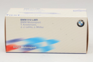 BMW V12 LMR #42 T. Kristensen / J.J. Lehto / J. Muller 24 Hours of Le Mans 1999 Minichamps 1:43 80429418137 Metal - imagem 5 de 5