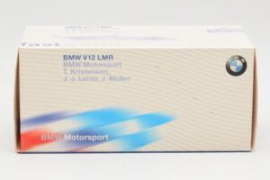 BMW V12 LMR LMP1 #42 J. Müller / J. Lehto 24 Hours of Le Mans 2000 Minichamps 1:43 80420018215 Metal - imagem 4 de 4