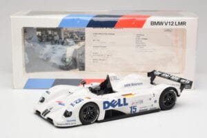 BMW V12 LMR LMP1 #42 T. Kristensen / J. Lehto / J. Muller ALMS 1999 Minichamps 1:18 80432454791 Metal - imagem 6 de 6