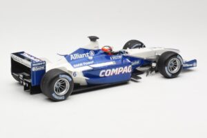 Williams FW23 BMW #6 J.P. Montoya F1 2001 Minichamps 1:18 80430029787 Metal - imagem 2 de 6