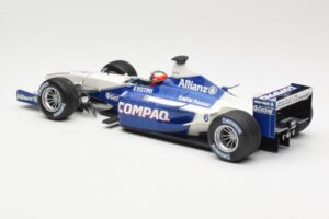 Williams FW23 BMW #6 J.P. Montoya F1 2001 Minichamps 1:18 80430029787 Metal - imagem 5 de 6