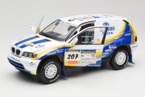 BMW X5 X-Raid #207 Dakar Rally 2004 Solido 1:18 SOLIDO001 Metal - imagem 2 de 8