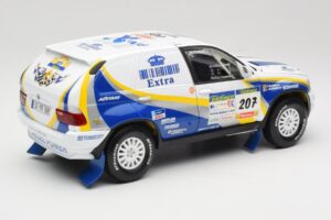 BMW X5 X-Raid #207 Dakar Rally 2004 Solido 1:18 SOLIDO001 Metal - imagem 3 de 8