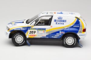 BMW X5 X-Raid #207 Dakar Rally 2004 Solido 1:18 SOLIDO001 Metal - imagem 4 de 8