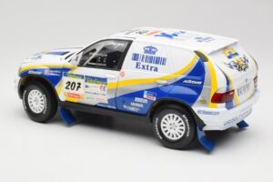 BMW X5 X-Raid #207 Dakar Rally 2004 Solido 1:18 SOLIDO001 Metal - imagem 7 de 8
