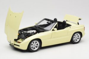 BMW Z1 Amarelo Minichamps 1:18 180020104 Metal - imagem 2 de 8