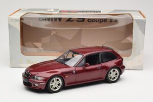 BMW Z3 Coupe 2.8 Red Metallic UT Models 1:18 20423 Metal - imagem 8 de 8