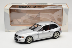 BMW Z3 Coupe 2.8 Prata UT Models 1:18 20421 Metal - imagem 8 de 8